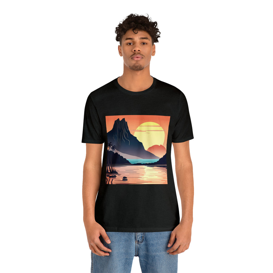 Hawaii Sunset Unisex Jersey Short Sleeve Tee