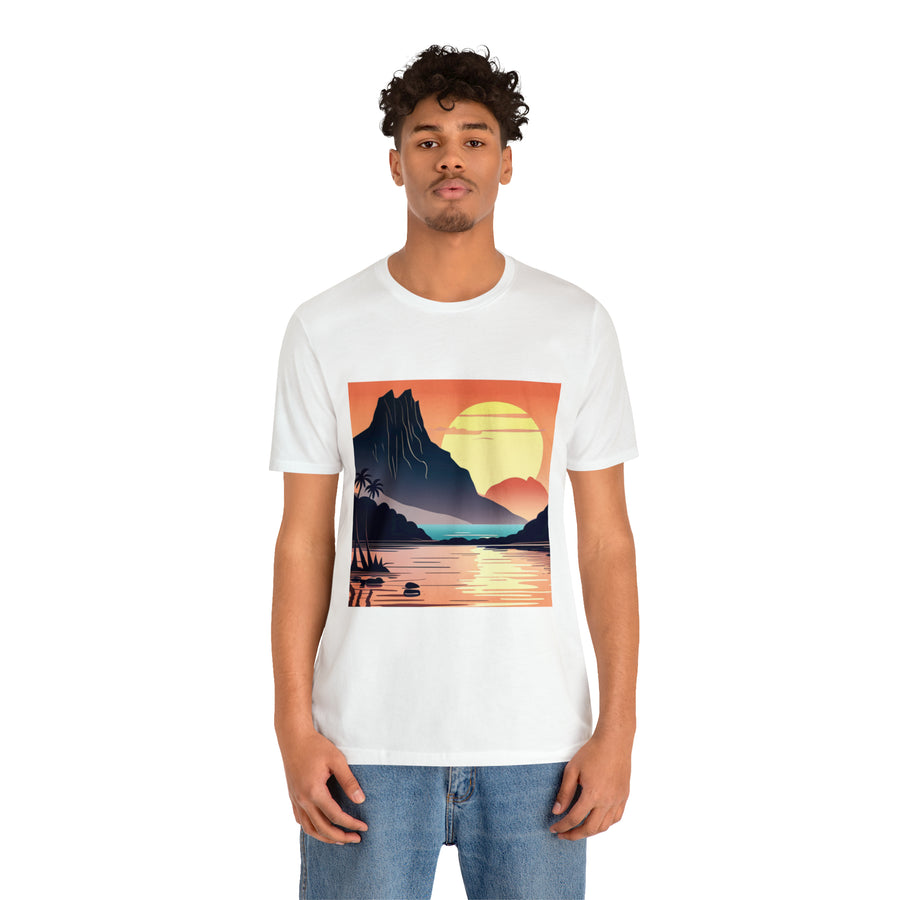 Hawaii Sunset Unisex Jersey Short Sleeve Tee