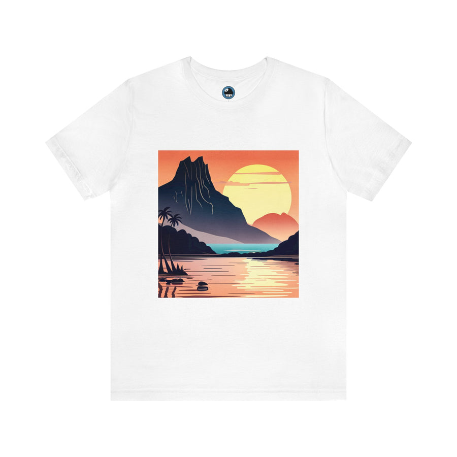 Hawaii Sunset Unisex Jersey Short Sleeve Tee