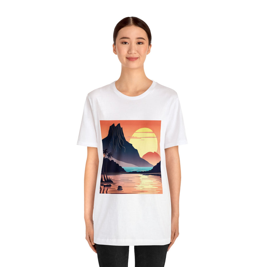 Hawaii Sunset Unisex Jersey Short Sleeve Tee